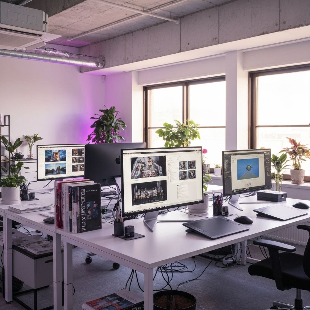 JunkBranding Studio - クリエイティブスタジオのワークスペース